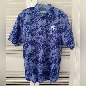 NWT Tommy Bahama Air Force Academy Hawaiian Shirt